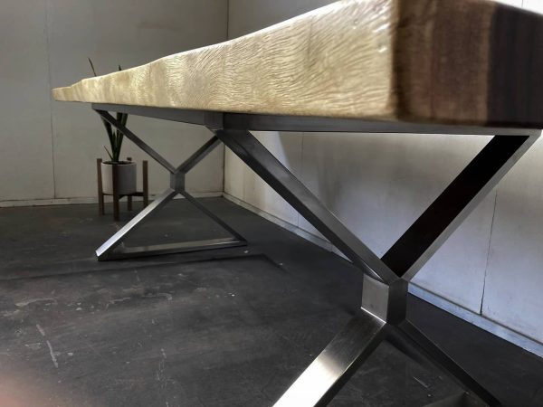 Raintree Slab Dining Table - Image 4