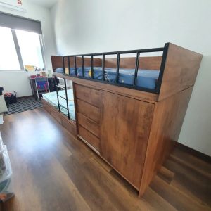 Bunk Bed with Storage (Single)