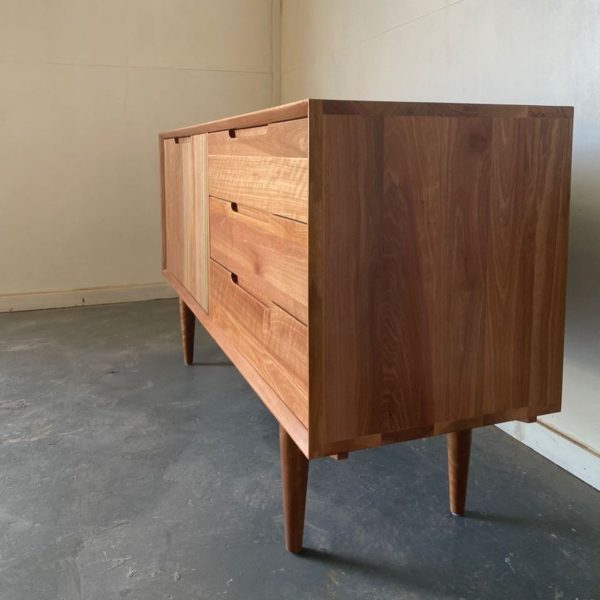 Solid Nyatoh Wood Sideboard - Image 2