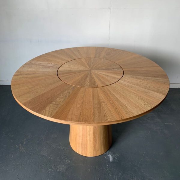 Round Dining Table with Lazy Susan - Image 2