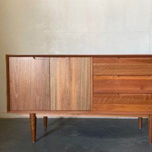 Solid Nyatoh Wood Sideboard