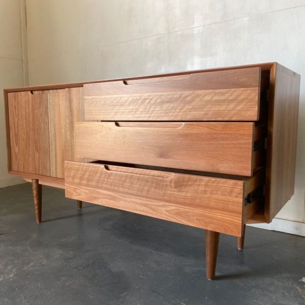 Solid Nyatoh Wood Sideboard - Image 3