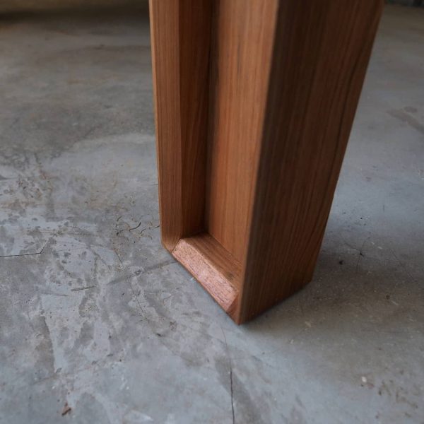 Wood Slab Dining Table - Image 2