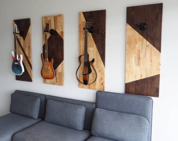 Wall Mounted Guitar Hanger - Image 2