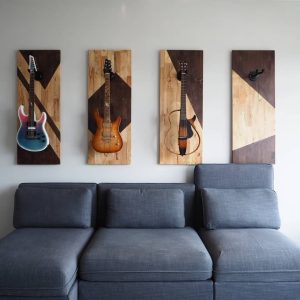 Wall Mounted Guitar Hanger