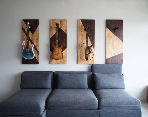 Wall Mounted Guitar Hanger