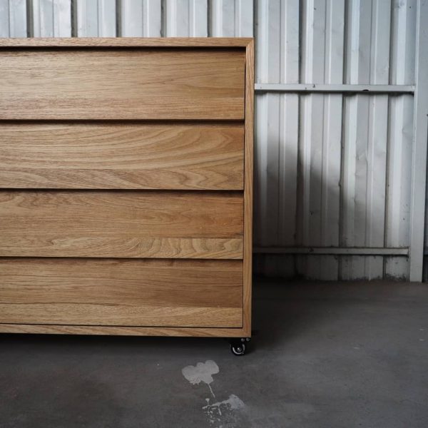 Chest Drawers with Caster Wheels - Image 2
