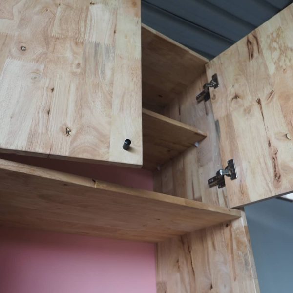 Cabinet with Seating & Foldable Table - Image 5