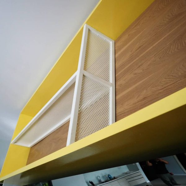Display Shelf with Perforated Steel Panel - Image 4