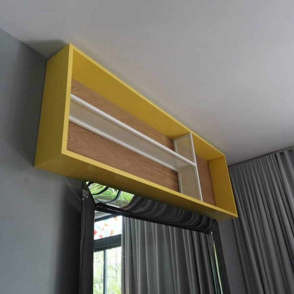 Display Shelf with Perforated Steel Panel - Image 3