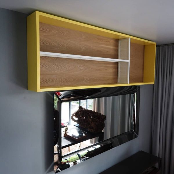 Display Shelf with Perforated Steel Panel - Image 2
