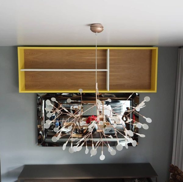 Display Shelf with Perforated Steel Panel - Image 5