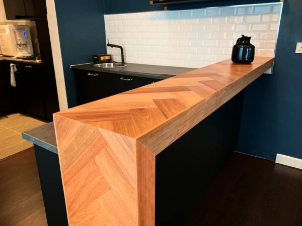 Waterfall Bar Table