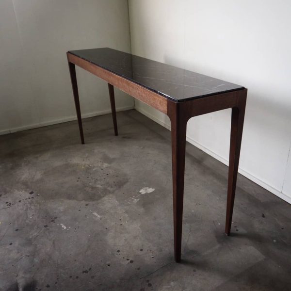 Console Table with Marble Top