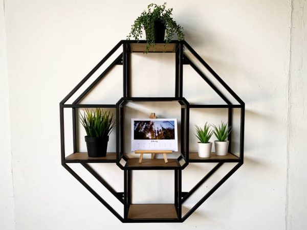 Geometric Wall Shelf