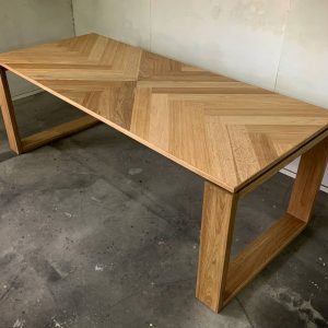 Herringbone Dining Table