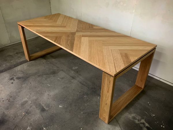 Herringbone Dining Table