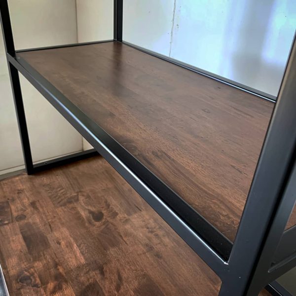 Cabinet with Open Display Shelves - Image 3
