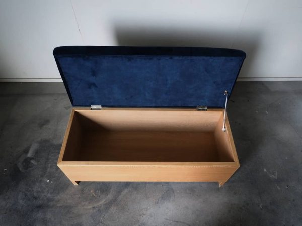 Upholstered Storage Bench - Image 3