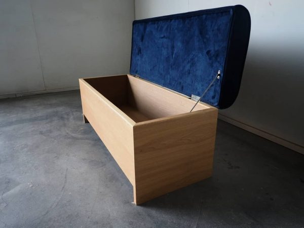 Upholstered Storage Bench - Image 4