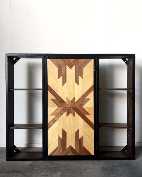 Chevron DB Box Wall-Mounted Shelf
