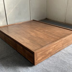 Japanese Bed Frame with Drawers