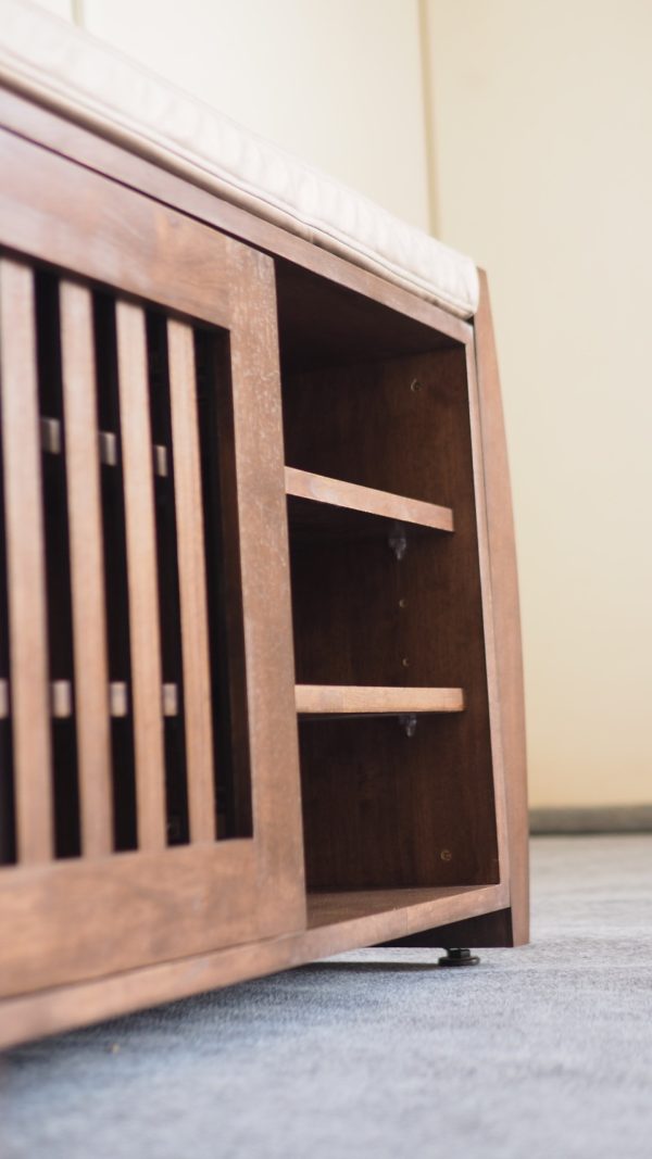 Shoe Rack with Upholstery - Image 2