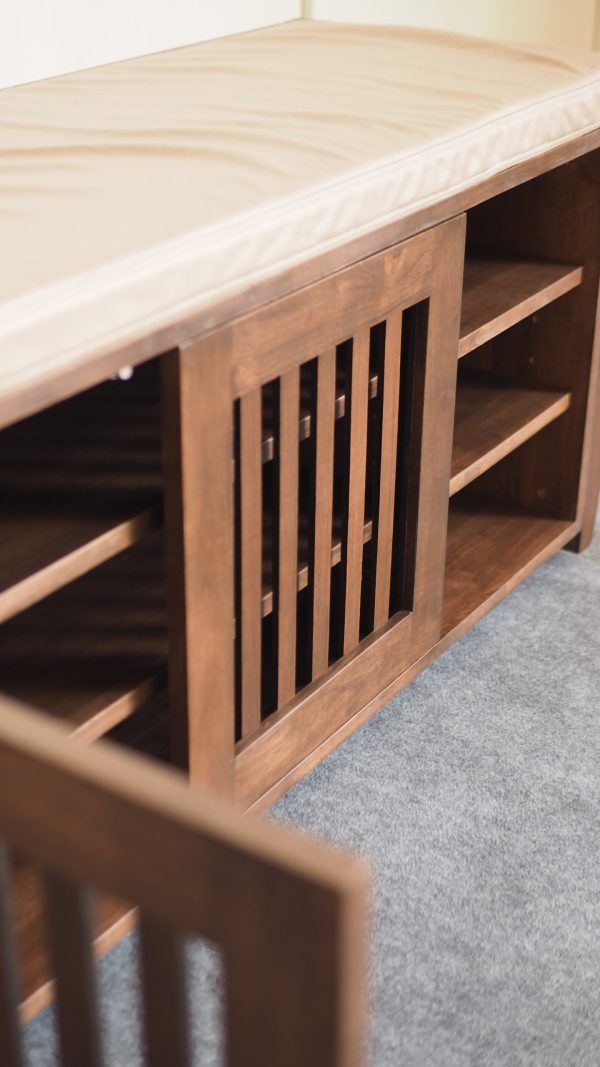 Shoe Rack with Upholstery - Image 3