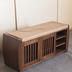 Shoe Rack with Upholstery