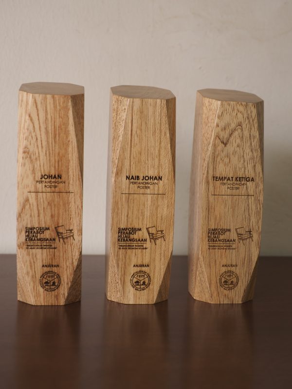 Wooden Trophy - Image 3
