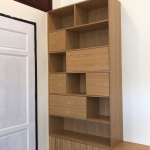 Built-ins Shoe Racks with Bench
