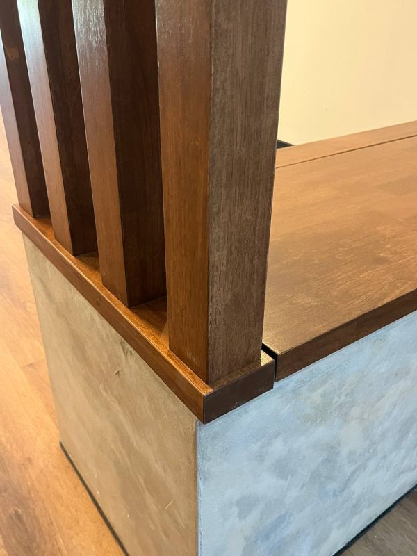 Built-in Wall Divider with Bench Seating - Image 3
