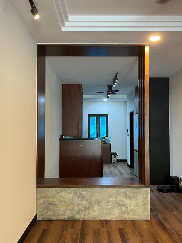 Built-in Wall Divider with Bench Seating - Image 4