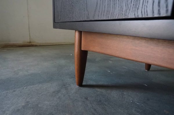 TV Console with Drawers and Open Shelving - Image 4
