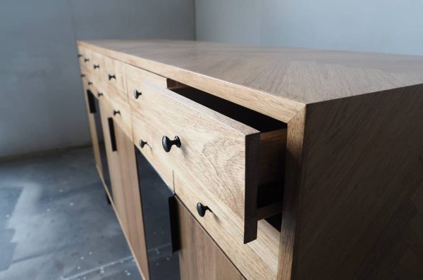Sideboard Cabinet with Mixed Panel Finishing - Image 6