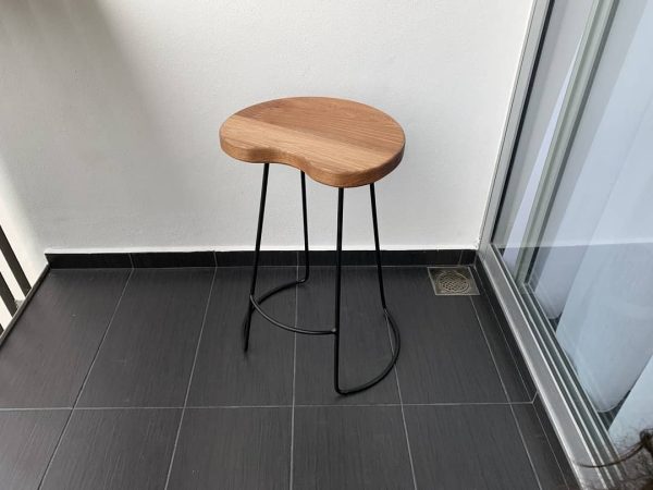 Outdoor Balcony Bar Table & Matching Bar Stools - Image 4