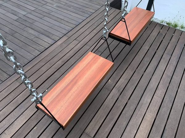 Outdoor Wooden Swing Seat - Image 2