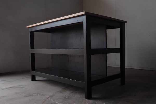 Compact Wooden Work Desk - Image 3
