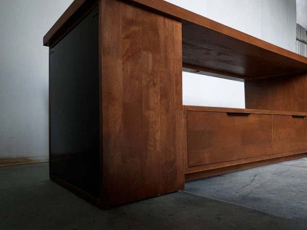 TV Console with Open Shelf & Drawers - Image 3