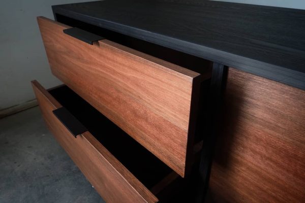 TV Console with Sliding Doors - Image 6