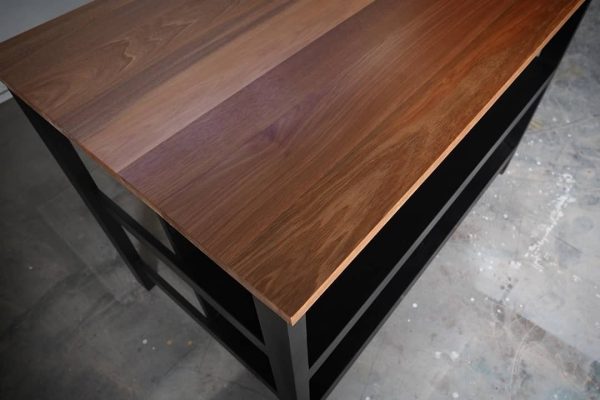 Compact Wooden Work Desk - Image 4