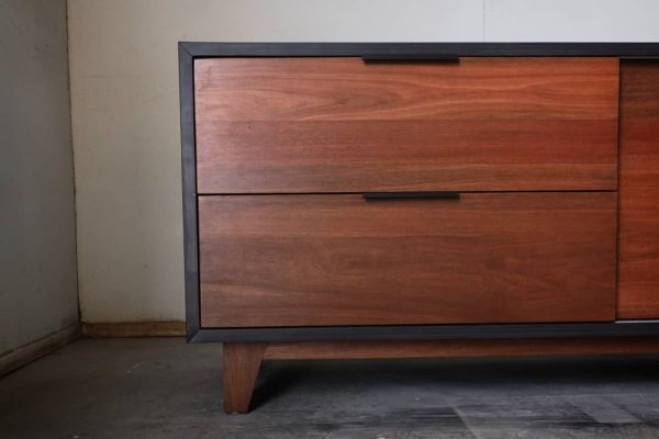 TV Console with Sliding Doors - Image 5