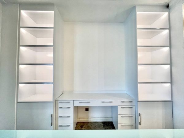 Built-ins Vanity Table with Shelves - Image 2