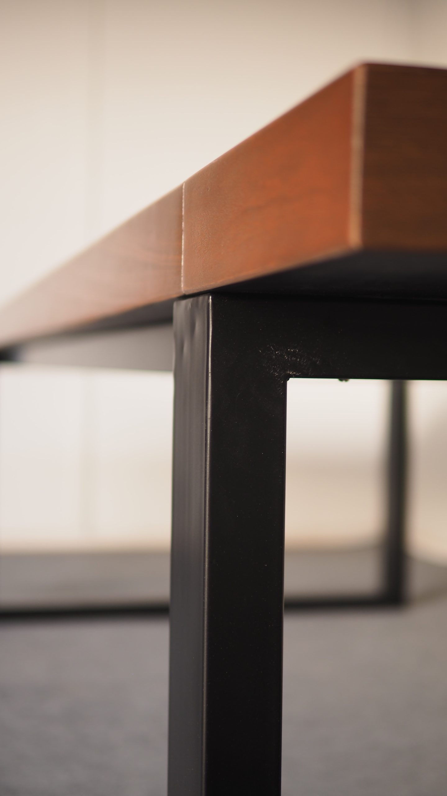 Dining Table with Steel Leg - Image 3