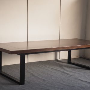 Dining Table with Steel Leg