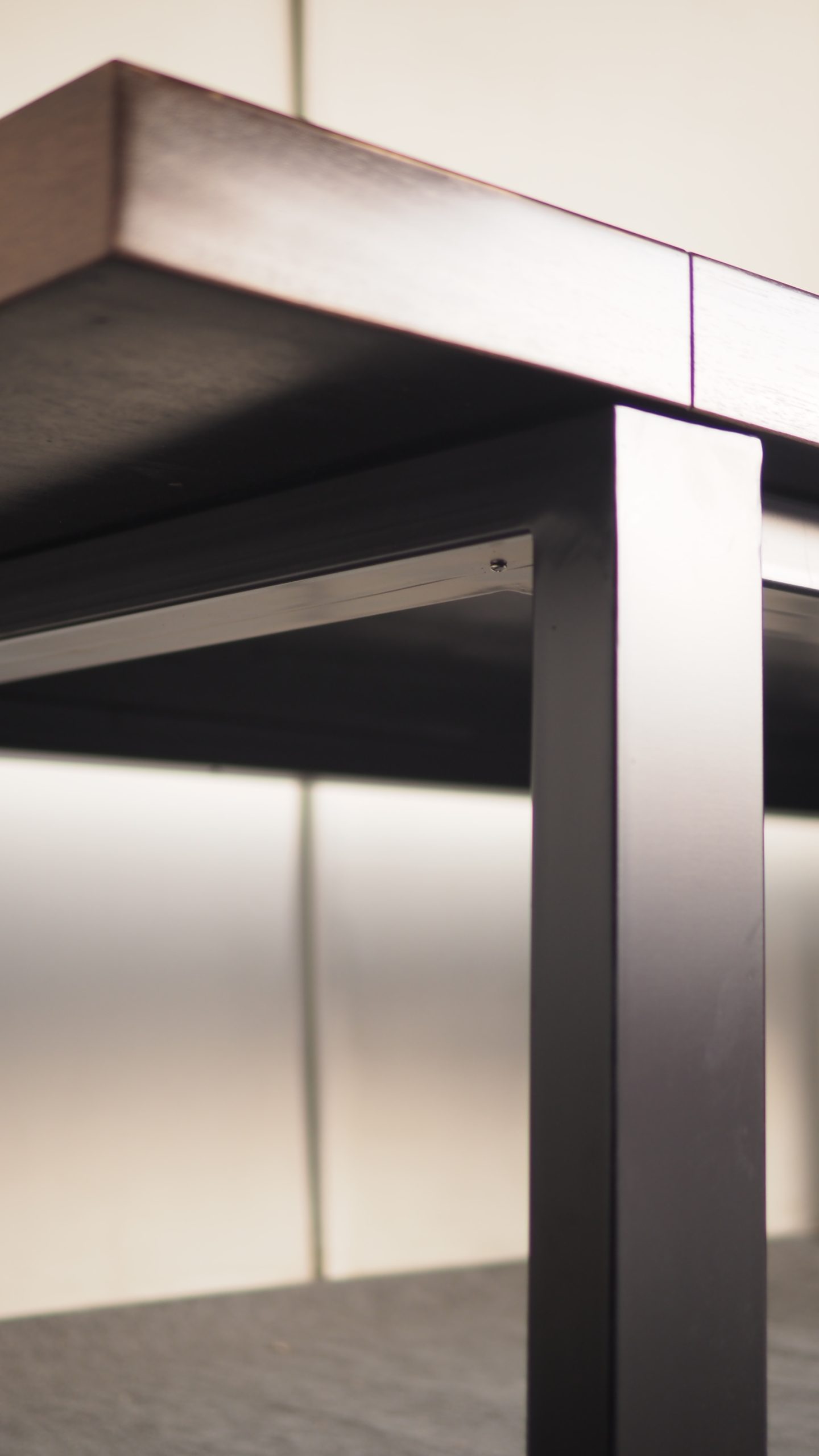 Dining Table with Steel Leg - Image 6