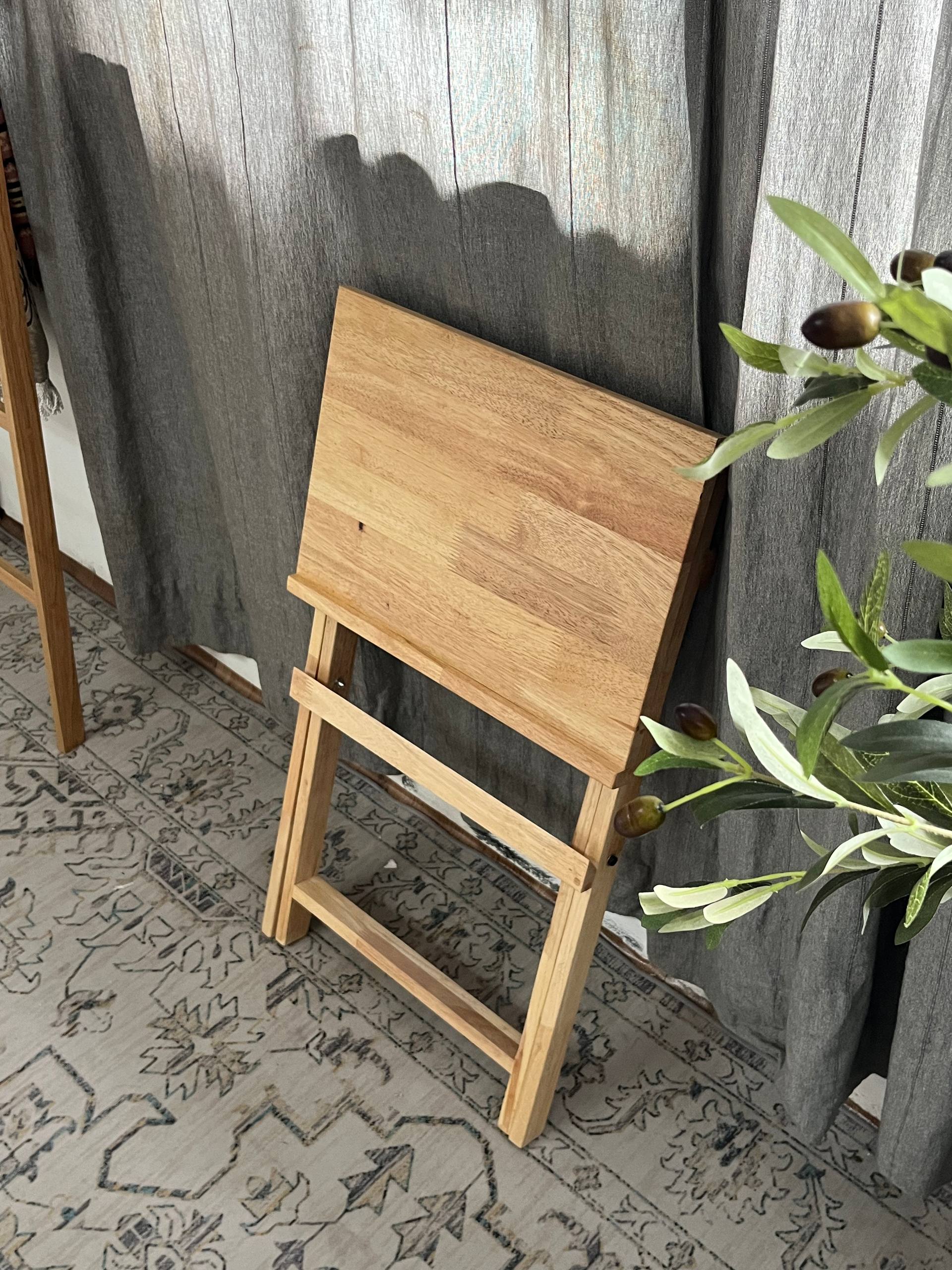 Foldable Rehal Table with Magnetic Lock - Image 3