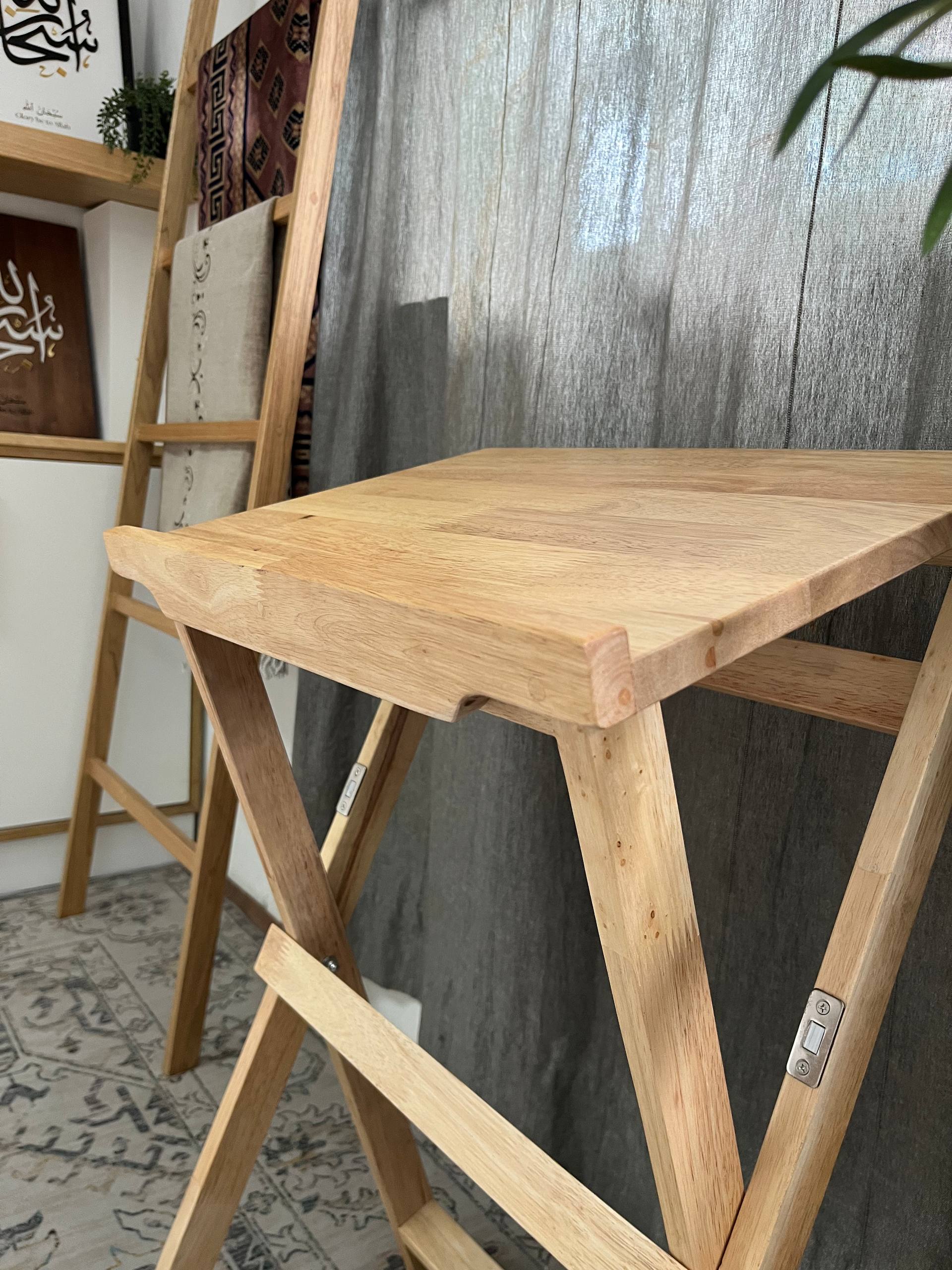 Foldable Rehal Table with Magnetic Lock - Image 2