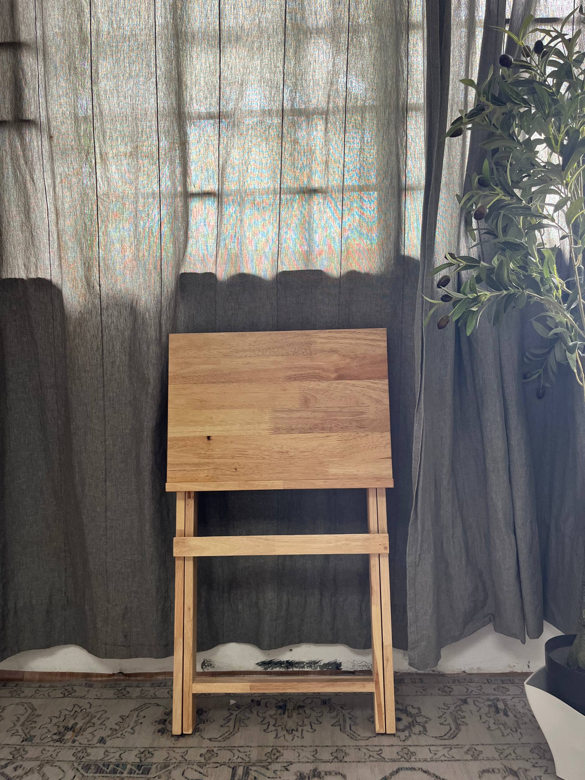 Foldable Rehal Table with Magnetic Lock - Image 6