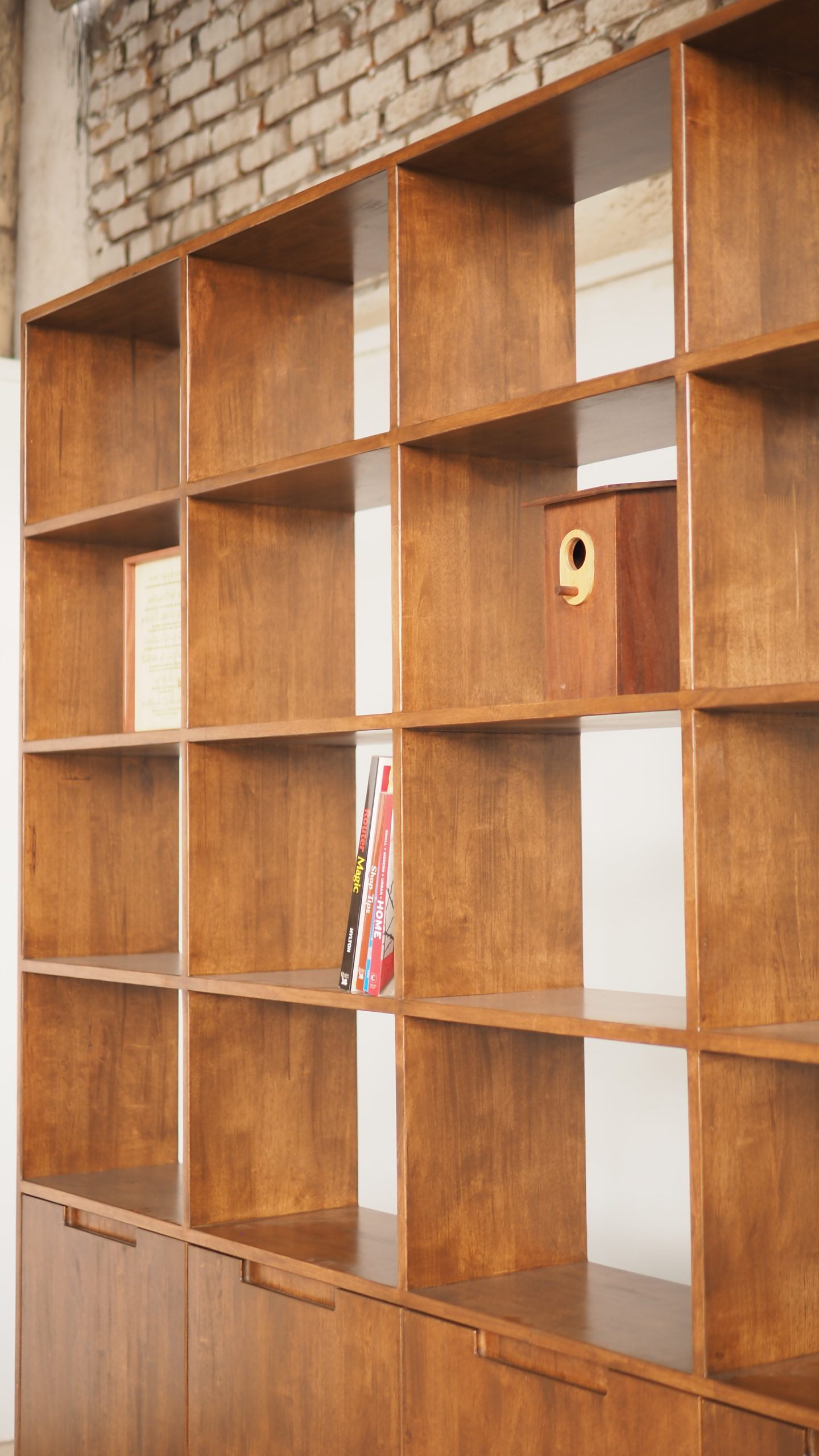 Book Shelves with Integrated Shoe Cabinet - Image 6